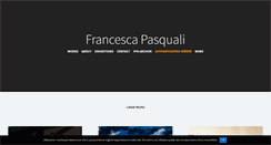 Desktop Screenshot of francescapasquali.com